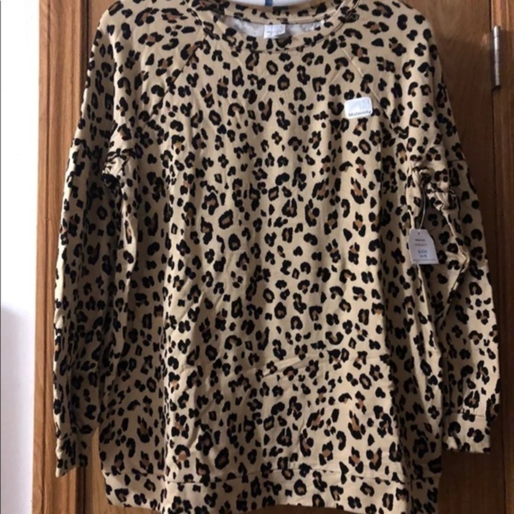 Time And Tru Maternity’s Balloon Sleeve Top Size Small Longsleeve Women’s NEW